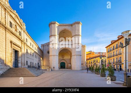 St. Benito Kirche, Valladolid, Kastilien und Leon, Spanien, Europa Stockfoto