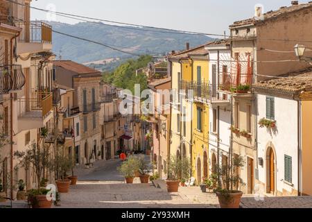 Altstadt, Trivento, Campobasso, Molise, Italien, Europa Stockfoto