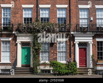 Georgian Quarter, Liverpool, Merseyside, England, Vereinigtes Königreich, Europa Stockfoto