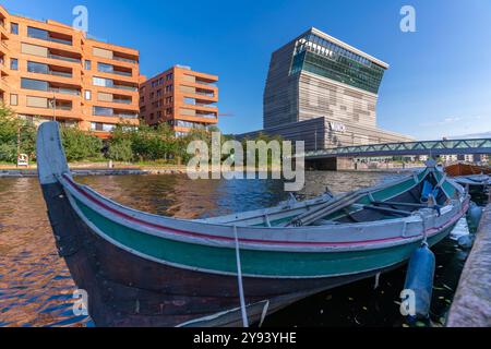 Blick auf das Munch Museum an einem sonnigen Tag, Oslo, Norwegen, Skandinavien, Europa Stockfoto