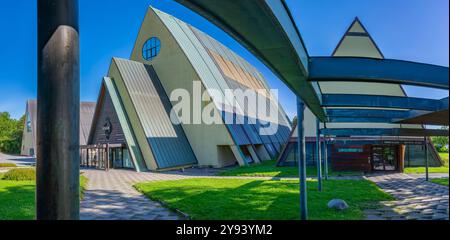 Blick auf das Fram Museum, Bygdoynesveien, Oslo, Norwegen, Skandinavien, Europa Stockfoto