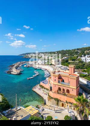 Tricase Castle, Hafen von Tricase, Tricase, Lecce, Salento, Apulien, Italien, Europa Stockfoto