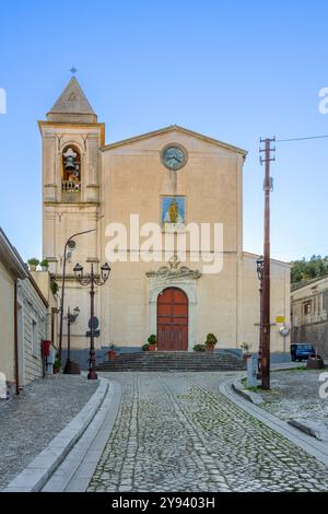 Kirche Maria Santissima della Favara, Contessa Entellina, Palermo, Sizilien, Italien, Mittelmeerraum, Europa Stockfoto