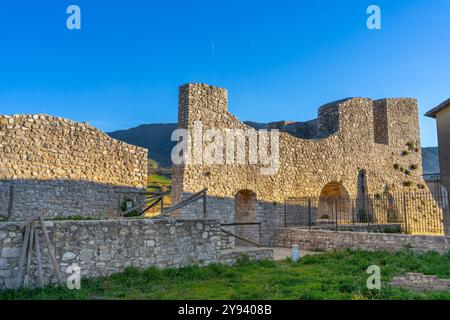 Schloss Palazzo Adriano, Palaermo, Sizilien, Italien, Mittelmeer, Europa Stockfoto