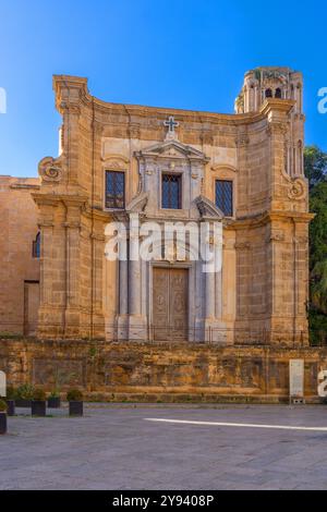 Kirche La Martorana (Chiesa della Martorana) (Santa Maria dell Ammiraglio), UNESCO-Weltkulturerbe, Palermo, Sizilien, Italien, Mittelmeer, Euro Stockfoto