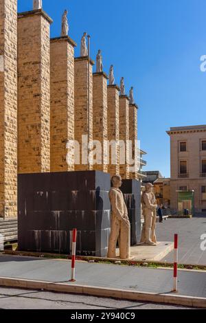 Postgebäude, Ragusa, Sizilien, Italien, Mittelmeer, Europa Stockfoto