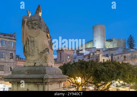 Salemi, Trapani, Sizilien, Italien, Mittelmeer, Europa Stockfoto