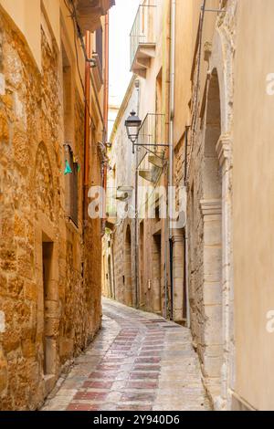 Salemi, Trapani, Sizilien, Italien, Mittelmeer, Europa Stockfoto