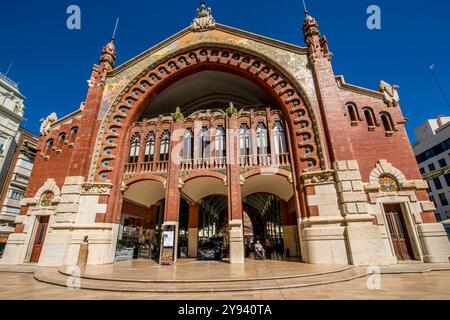 Mercat de Colon (Columbus Market), Valencia, Spanien, Europa Stockfoto