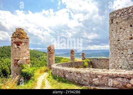 Schloss Zipser, Slowakei, Stockfoto