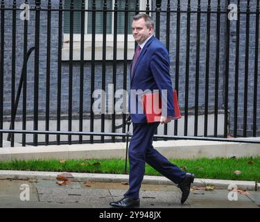 London, Großbritannien. Oktober 2024. Die Minister nehmen an der ersten Kabinettssitzung nach der Parteikonferenz in der Downing Street, London, Teil. Quelle: Imageplotter/Alamy Live News Stockfoto