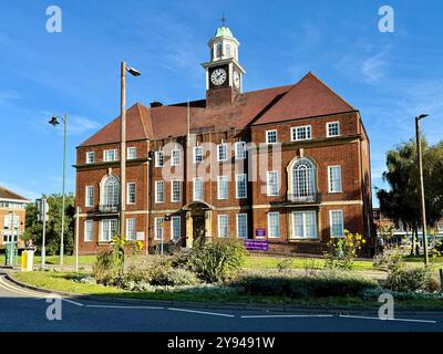 Letchworth, Herts - September 2024: Rathaus Stockfoto