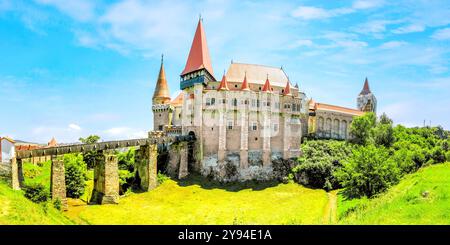 Schloss, Hunedoara, Eisenmarkt, Rumänien, Stockfoto