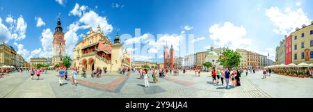 Altstadt von Kraków, Polen Stockfoto