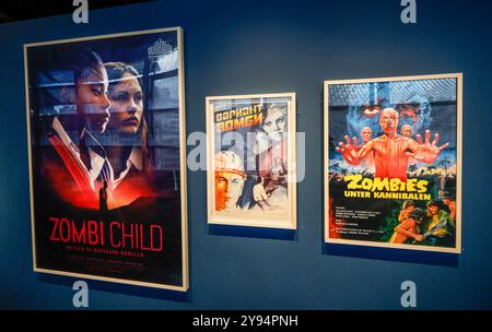 AUSSTELLUNG ZOMBIES TOD IST NICHT DAS ENDE? QUAI BRANLY MUSEUM PARIS Stockfoto