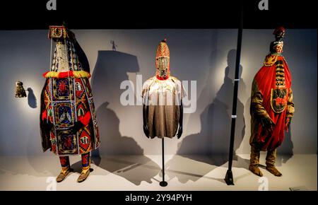 AUSSTELLUNG ZOMBIES TOD IST NICHT DAS ENDE? QUAI BRANLY MUSEUM PARIS Stockfoto