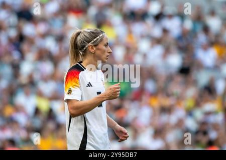 Marseille, Frankreich. Juli 2024. Kathrin Hendrich (Deutschland, #03), FRA, Olympische Spiele Paris 2024, Fussball Frauen, Deutschland (GER) vs Australien (aus), 1. Spieltag, Gruppe B, 25.07.2024 Foto: Eibner-Pressefoto/Michael Memmler Credit: dpa/Alamy Live News Stockfoto