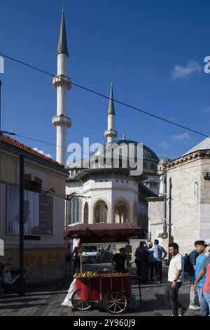 Türkiye, Türkei, Istanbul, Taksim Meydani, Square, moschee, Stockfoto