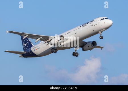 Suomeksi ||| auf Englisch Stockfoto