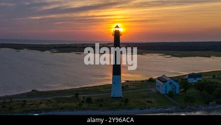 Landschaft auf der Halbinsel Sõrve auf der Insel Saaremaa in Estland Stockfoto