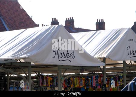 Shambles Market in York Stockfoto