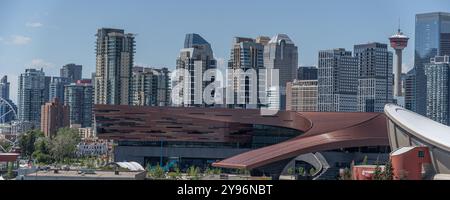 23. Juni 2024 - Calgary Alberta Kanada - Calgary Gestempelte Gelände Stockfoto