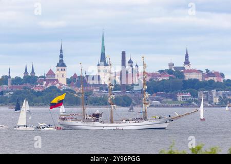 Suomeksi ||| auf Englisch Stockfoto