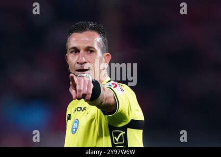 Monza, Italien. November 2023. Foto Spada/LaPresse 11 Novembre 2023 - Monza, Italia - Sport, calcio - Monza vs Turin - Campionato italiano di calcio Serie A TIM 2023/2024 - Stadio U-Power Nella Foto: Doveri 11 November, 2023 Mailand, Italien - Sport, calcio - Monza vs Turin - Serie A Fußballmeisterschaft 2023/2024 - U-Power Stadion. Im Bild: Doveri Credit: LaPresse/Alamy Live News Stockfoto