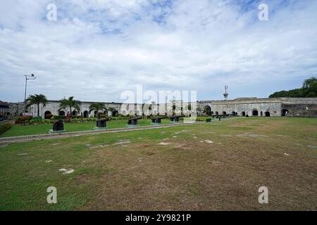 Benteng Fort Marlborough Festung, Bengkulu Stadt, Indonesien Stockfoto