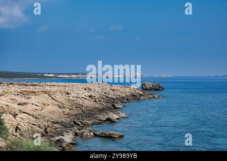 Blick auf die Spitze der Karpas-Halbinsel in Nordzypern Stockfoto