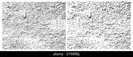 Hintergrund abstrakte Grunge-Vektor-Textur Set Distressed Texture of Grain. Grunge-Hintergrund Stock Vektor