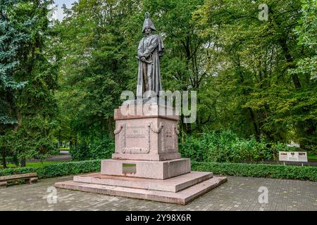 Statue von Prinz Michail Andreas Barclay de Tolly Stockfoto