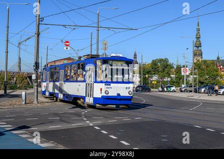 Riga Tram, Rīgas Satiksme Stockfoto