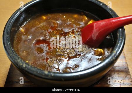 Sichuan Küche (chinesische Küche): mapo Tofu Stockfoto