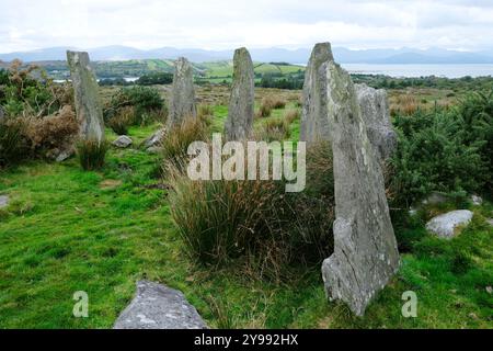 Ardroom Stones Circle - John Gollop Stockfoto