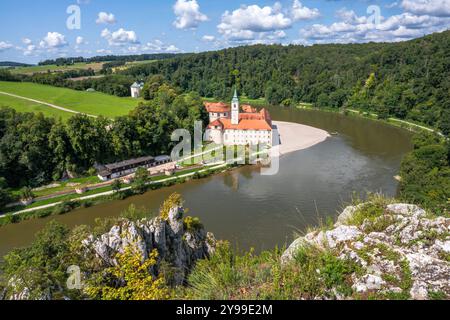 Benediktinerkloster Welteburg bei Kehlheim in Bayern Stockfoto