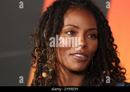 Eva Marcille bei Ankunft für BET Hip Hop Awards 2024, Drai s Nachtclub & Beachclub, Las Vegas, NV, 08. Oktober 2024. Foto: JA/Everett Collection Stockfoto