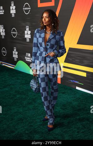 Eva Marcille bei Ankunft für BET Hip Hop Awards 2024, Drai s Nachtclub & Beachclub, Las Vegas, NV, 08. Oktober 2024. Foto: JA/Everett Collection Stockfoto