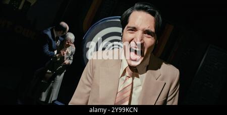Spät in der Nacht mit dem Teufel David Dastmalchian Stockfoto