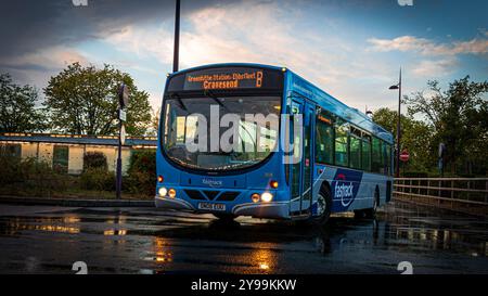 GN06 EUU – Volvo B7RLE/Wrightbus Eclipse Urban – Fastrack (3814) [erhalten] Stockfoto