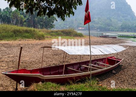 Trockene Laguna de Los Milagros in Tingo Maria, Huánuco, Peru, peruanischer Amazonas. Stockfoto