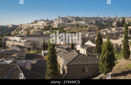 Toledo ist eine Gemeinde in Zentralspanien, 70 km südlich von Madrid Stockfoto