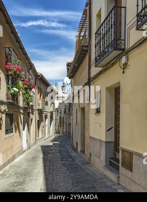 Toledo ist eine Gemeinde in Zentralspanien, 70 km südlich von Madrid Stockfoto