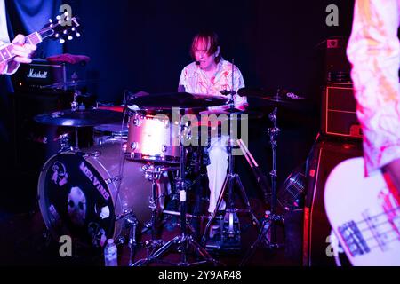 Newcastle, UK - Redd Kross tritt am 9. Oktober 2024 im Rahmen ihrer aktuellen Europatournee in den Cumberland Arms in Newcastle auf. Quelle: Jill O'Donnell/Alamy Live News Stockfoto