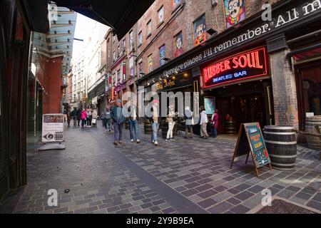 Stadtbar in Liverpool, Großbritannien Stockfoto