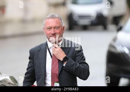 London, Vereinigtes Königreich, 09. Oktober 2024. Kommt zur Kabinettssitzung. Quelle: Uwe Deffner/Alamy Live News Stockfoto