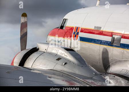 DC-3 niederländische Dakota Association Stockfoto