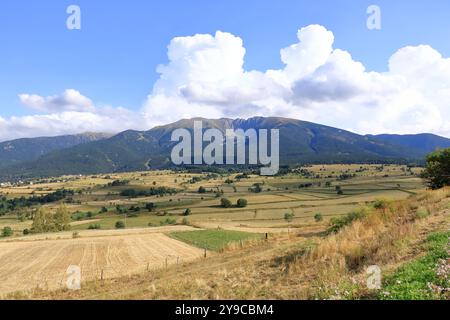 Berglandschaft in La Cabanasse, Okzitanien in Frankreich Stockfoto