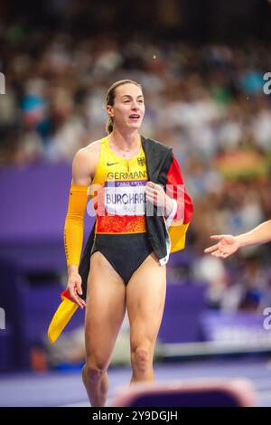 Alexandra Burghardt nahm an der 4X100 Meter Staffel der Olympischen