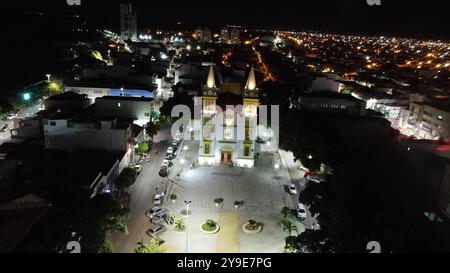 Stadt Juazeiro in bahia juazeiro, bahia, brasilien - 4. april 2023: Blick auf die Kirche unserer Lieben Frau von den Grotten in der Stadt Juazeiro. JUAZEIRO BAHIA BRASILIEN Copyright: XJoaxSouzax 040423JOA455 Stockfoto